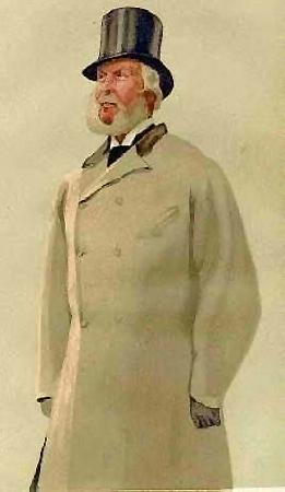 James Tissot Major General The Hon. James MacDonald, sketch for Vanity Fair, oil painting image